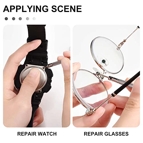 630 Pcs Tiny Micro Repair Screw Kit Eyeglass Sunglass Repair Kit With Screwdriver For Repair Spectacles, Watch, Jewelry #TOP3