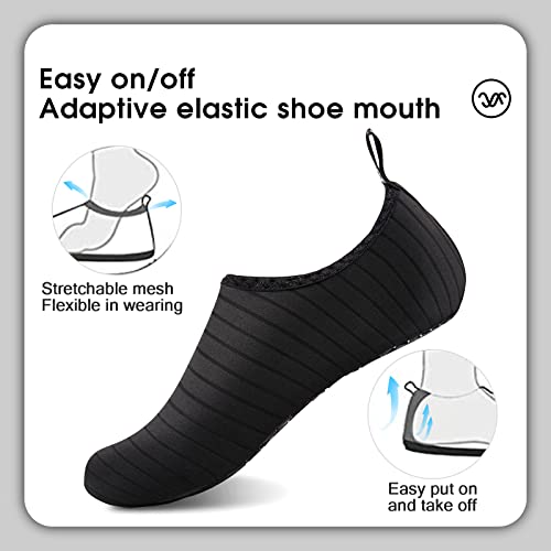 Badeschuhe Strandschuhe Wasserschuhe Aquaschuhe Schwimmschuhe Surfschuhe Wassersport Beach Pool Surfen Damen Herren - Image 3