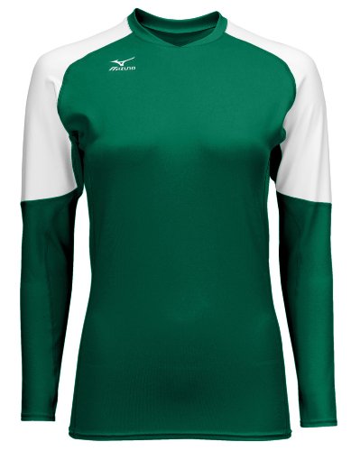 Mizuno pour Femme Techno Volley II à Manches Longues Jersey de Volley-Ball