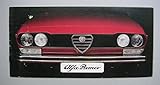  Prospekt Alfa Romeo Gesamtverzeichnis Modelljahr 1974