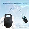ChicLSQ Silikon Vibration Penisring Penis Vibrator für Männliches Stärkeres Erektiles Paar Sexspielzeug mit 10 Vibrationsmodi Fernbedienung Perineum und Hoden Stimulation Cock Ring Klitoris Stimulator #3