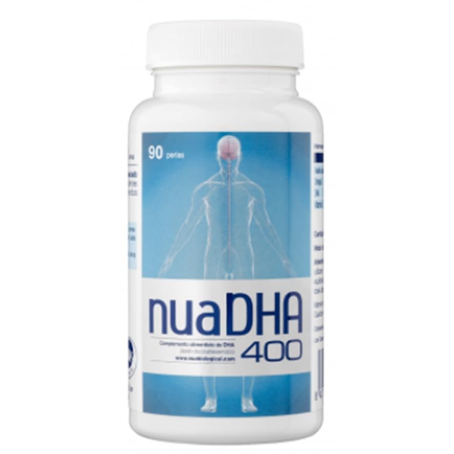 DHA 400 Nua Biological Complemento Alimenticio Omega-3 DHA 90 Perlas