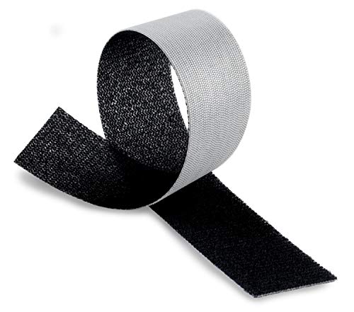 Image of 3M Hook and Loop Fastener SJ3000, Black, 3 /4 in x 50 yd