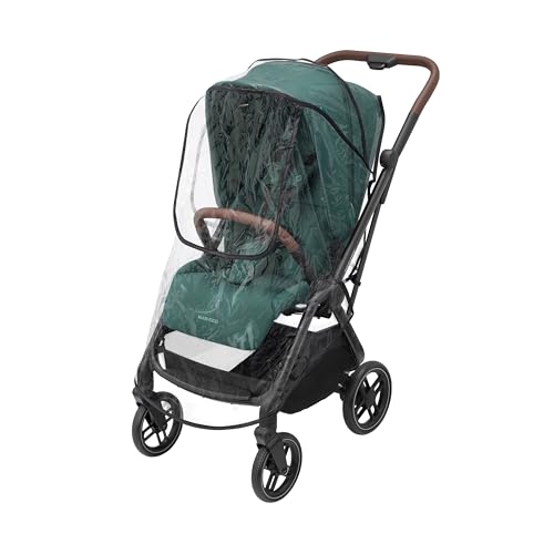 Maxi-Cosi ultrakompaktes Regenverdeck für Kinderwagen, Regenverdeck für Buggy, kompatibel mit allen Maxi-Cosi ultrakompakten Kinderwagen und Buggys, transparent