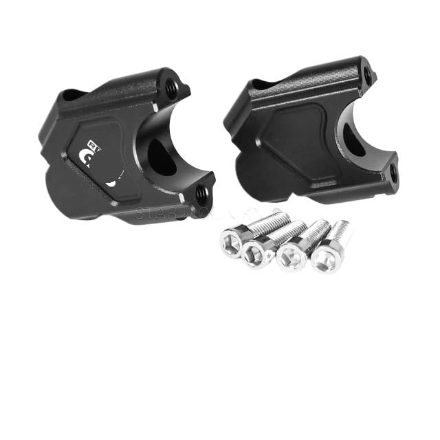 Support guidon CNC pour R1200GS et Adventure fixation de serrage moto