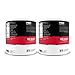 Prep Basics Nonfat Powdered Milk | 2-Pack Large Cans | Vitamin A & D Fortified | Emergency Food Supply | 5,460 Total Calories | 624 Total Grams Protein | Shelf Life Up to 20 Years