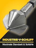 monkeystrong Kegelsenker Set Bit Holz & Metall 90° E6.3 Akkuschrauber – Ansicht 3