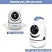 HelloBaby Video Baby Monitor with Remote Camera Pan-Tilt-Zoom, 3.2'' Color LCD Screen, Infrared Night Vision, Temperature Monitoring, Lullaby, Two Way Audio, Includes Wall Mount Kit