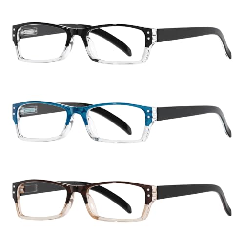 Image of Eyekepper Reading Glasses for Women,Readers Men,1.25 3pk Mix