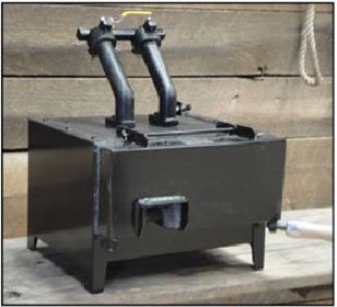 Whisper Billy 2 Burner Gas Forge