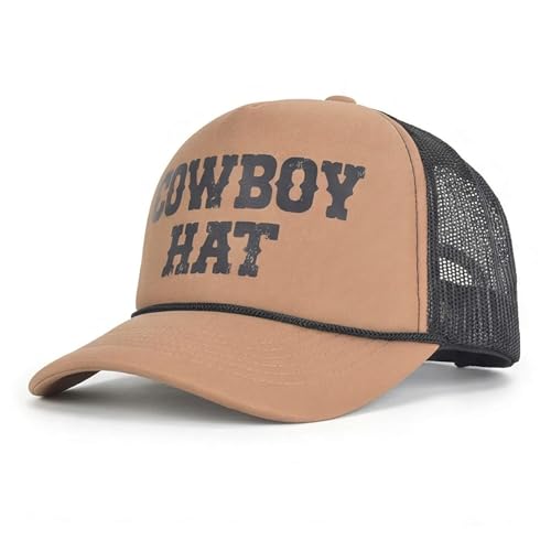 Image of Cowboy Hat Trucker Cap
