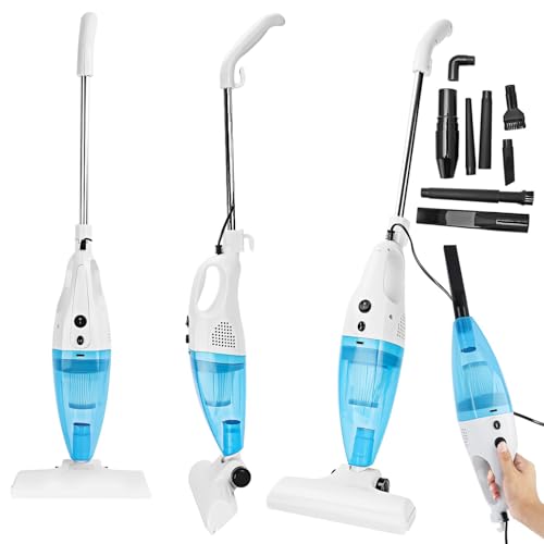 CROWNSHOP 2-in-1 Upright Vacuum Cleaner with HEPA Filter