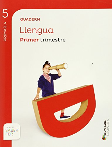 Portada de Quadern Llengua Projecte Saber Fer 5º Primaria 1º Trimestre Edicion 2