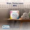 Rotoloni Regina - 8 Maxi Rotoli di Carta Igienica, 500 Fogli a 2 Veli, Lunghi Più del Doppio dei Normali Rotoli, Confezione 50% in Plastica Riciclata, Carta 100% Certificata FSC