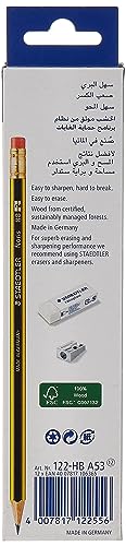 Staedtler Noris Pencil With Rubber Tip Pack of 12-Pack of 2