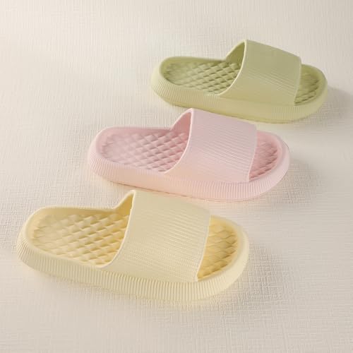 Comfortable Arch Support Pillow Soft Slip On Sandals House Shower Shoes Cloud Sandals Comfy Indoor Outdoor Slides Unisex Pillow Slippers for Women & Men Non Slip Quick Drying for Women3