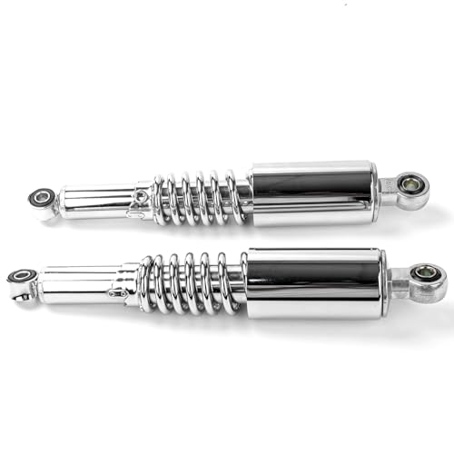 SUNQIAO CT70 Rear Shock, Suspension 330MM Chrome Motorcycle Absorber for CT110 One Pair by SUNQIAO - Image 8
