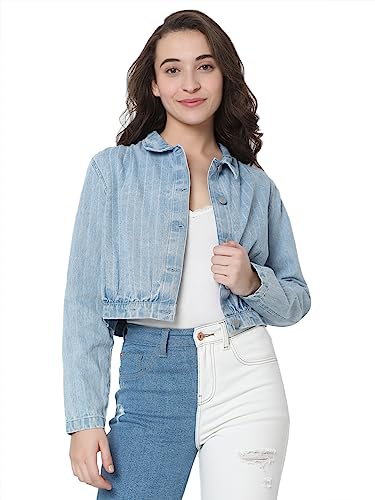 Image of VERO MODA Women's Cotton Regular Fit Jacket