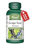 VORST Grape Seed Extract 100mg 90 Capsules | Natural Cardiovascular & Immune Health Supplement for Blood Pressure, LDL Cholesterol, Cognitive Function and Wrinkles | 85% OPC | Paleo Friendly Powder Pills | 1 Bottle