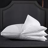 Three Geese Adjustable Layer Goose Feather Pillow,Assemblable Bed Pillow,100% Soft...