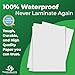TerraSlate Waterproof & Rip-Proof Printer Paper, 10 MIL, A4 210 x 297 mm, White Paper, (25 Sheets)