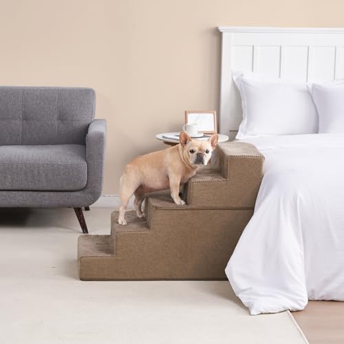 image for EHEYCIGA Dog Stairs for High Bed 25