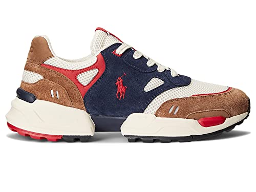 Image of POLO RALPH LAUREN Jogger Suede & Mesh Sneaker