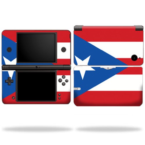MightySkins Skin Compatible with Nintendo DSi XL wrap Sticker Skins PuertoRican Flag