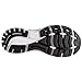 Brooks Women's Ghost 15 Neutral Running Shoe - Black/White/Multi - 7.5 Medium