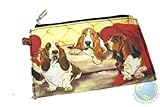 Basset Hound Zipper Pouch