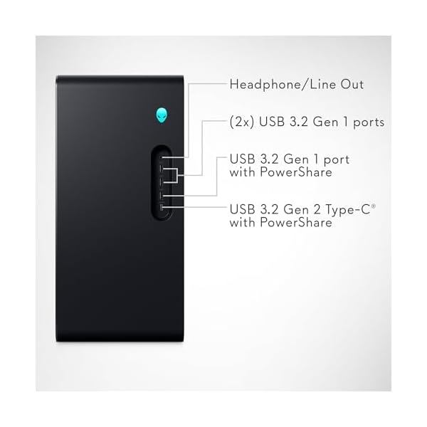 Alienware Aurora R16 Gaming Desktop - Intel Core i7 14700F, 32GB DDR5 RAM, 1TB SSD, NVIDIA GeForce RTX 4070 Super 12GB GDDR6X Graphics, Windows 11 Home, 1 Year Onsite/in-Home Service - Basalt Black - Image 12