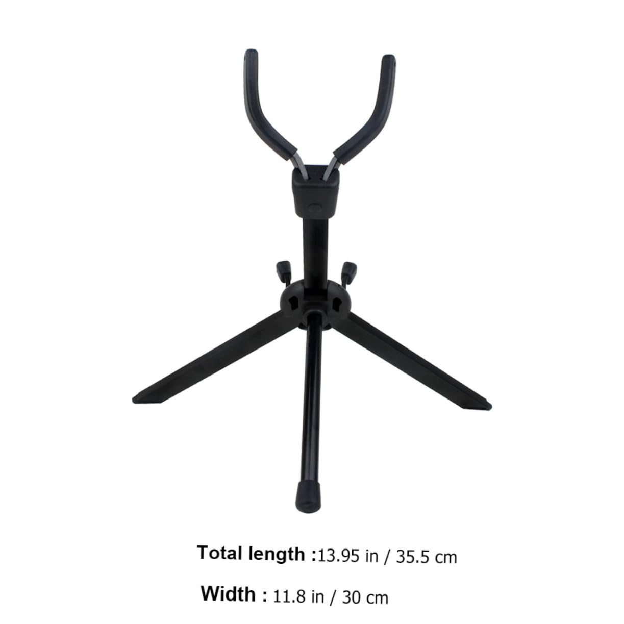 Abaodam Saxophone Storage Holder Saxophone Rack Portable Stand Black for Musicians Stores