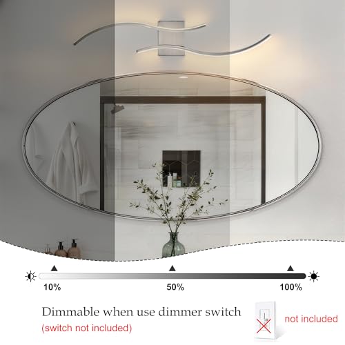 Image of KARTOOSH Hardwired LED Vanity Lights for Bathroom