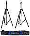 Rockville RVSS3 Pair Tripod DJ PA Speaker Stands Push Button Air Lowering System