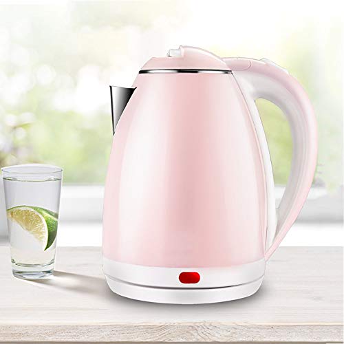 Hervidor Eléctrico Acero Inoxidable 1.8L 1500W Rosado miniatura 2