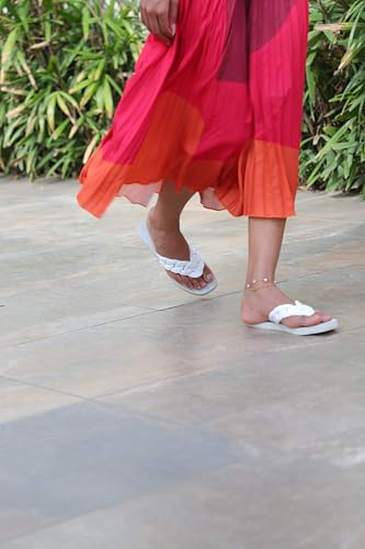 Image of Braided Strap Flip Flops, Casual Beach Sandals