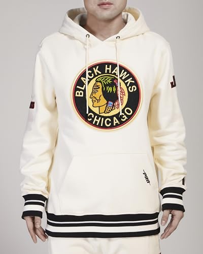 Image of Pro Standard Men's NHL Retro Classics Brushed Back French Terry Pull Over Hoodie