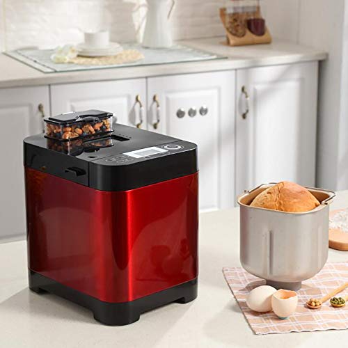 FYLD Full-Automatic Bread Maker, Intelligent Multi-Functional Double Yeast, 360 ° Stereo Baking, 13-Hour