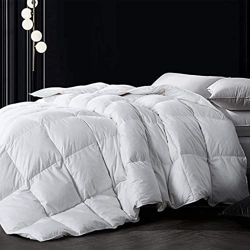 White Comforter,Down Alternative Quilted Duvet...