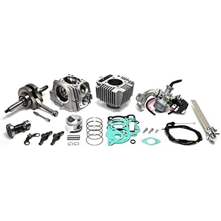 Amazon クリッピングポイント製 ハイパワー115ccキット ハイカムシャフト St 2d ビッグキャブf クリーナーキット 適合車種 スーパーカブ90 ボアアップキット シリンダー 車 バイク