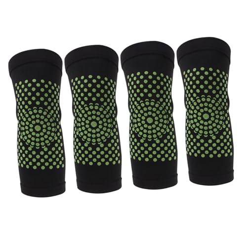 Baluue 4pcs Self-heating Knee Pads Knee Warmers for Support Sleeves Breathable Compression Pads for Joint Meniscus Tears Runners