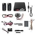 EasyGuard PKE Auto Alarm System mit Fernbedienung Start Starter Push Start Stop Button Touch Passwort Eintrag ungeschliffen Schlüssel Klinge FSK Technologie Code Rolling ec002-v-ns …