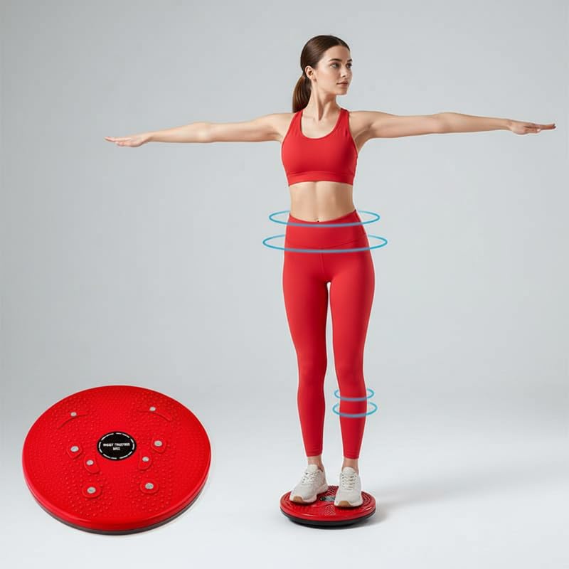 Drumstone【𝟏𝟓 𝐘𝐞𝐚𝐫𝐬 𝐖𝐚𝐫𝐫𝐚𝐧𝐭𝐲】Belly Fat Burner Twist Board | Ab Toner, Waist Shaper, Core Strength Trainer & Slimming Disc | Compact Home Gym Fitness Equipment for Men Women Weight Loss-picture-28