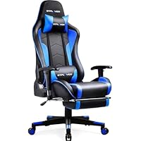 Amazon.co.jp: GTPLAYER ゲーミングチェア スピーカー付き オットマン