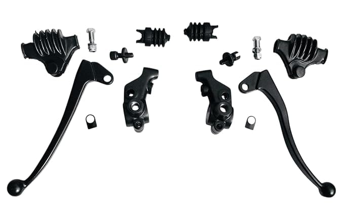 G.O.T RX 100 Clutch Brake Full Lever Kit for RX100 RXZ RXG RX135 | Includes Yoke & Bolts, Cable Setting Bolt, Rubber Cover Included, Antivibration Clips, 5 Speed Compatible-image-14