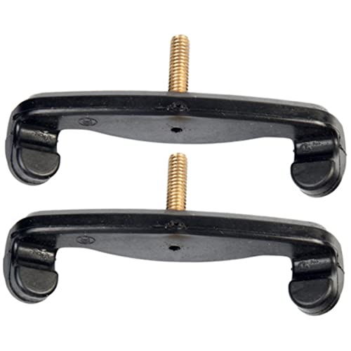 BESPORTBLE 2pcs Violin Shoulder Rest Replacement Durable Supporter with Smooth Edges Comfortable Cushion for Home and Classroom Use Fashionable Design Compact