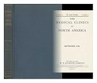 The Medical Clinics of North America; Volume 20, St. Louis Number, Number 2 - September, 1936 B000H3NFL6 Book Cover