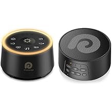 Dreamegg D1 Bundle with D3 Pro Sleep Sound Machine, Rechargeable White Noise Machine for Sleeping, Portable Sound Machine for Baby Adult Home Travel