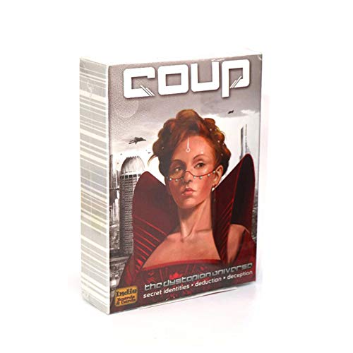 QKQK Board Game Coup Full English Version Basic & Expansion Reformation Card Game for Home Party Playing Cards