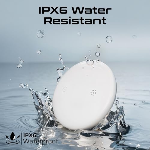 Image of Promate Ultra-Compact Smart Precision Tracking Wireless Tag for Apple Find My App, Apple Certified,Loud Alarm Sound, IPX6 Water Resistant, Lost Mode.ProTag 1
